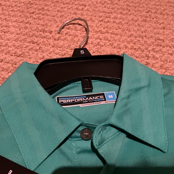 NWT Performance Green Golf Shirt - Picture 6 of 7